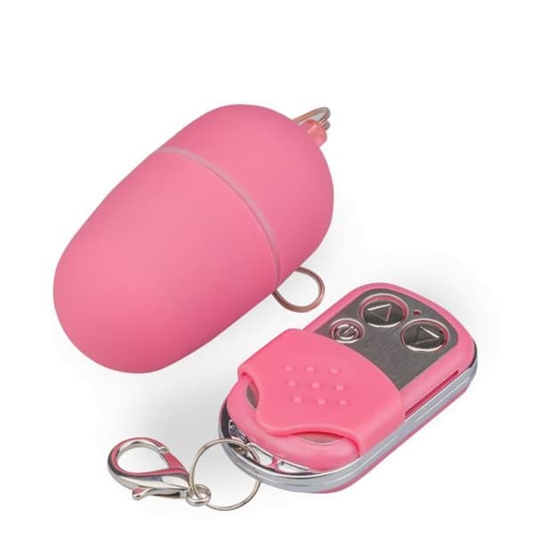 Fjärrstyrt vibrerande ägg - Vibrator för par - Ros
