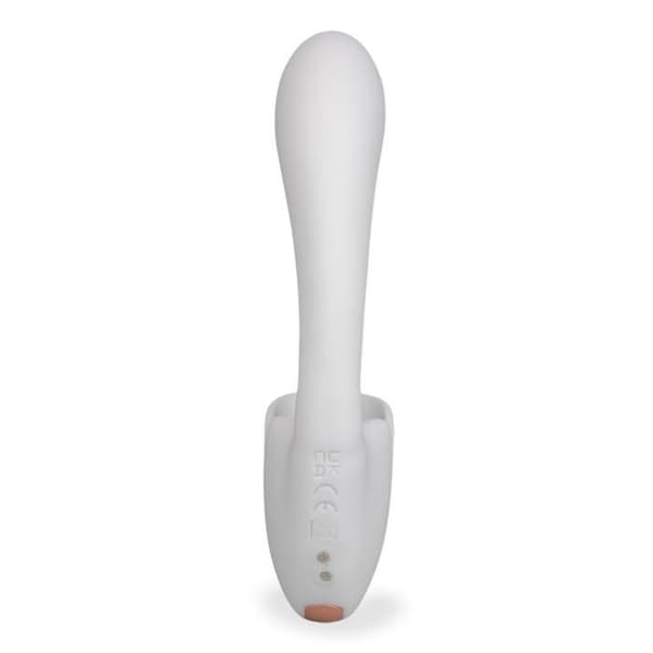 Rabbit vibrator med tunga Adore - Vit