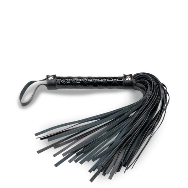 Liten martinet BDSM Foglighet - Svart