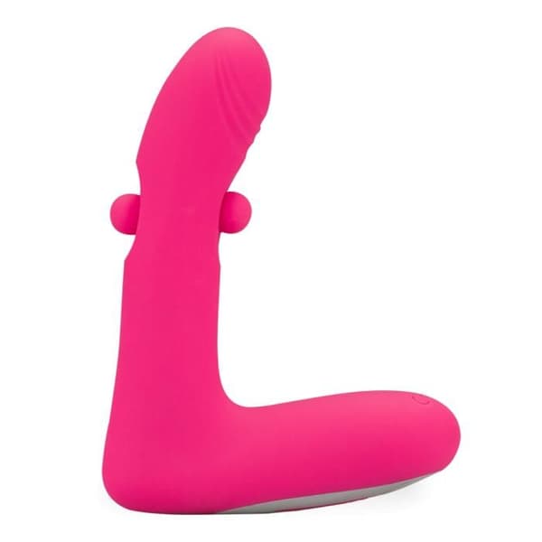 Anal vibrator Prostatastimulator med vibration och massage Mateo - Rosa