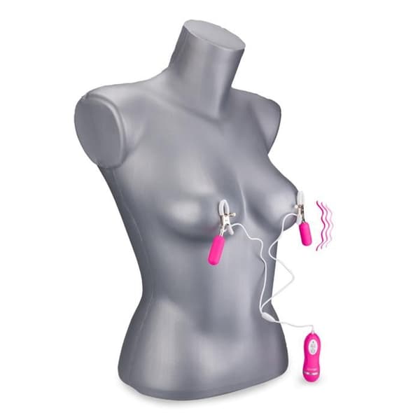 Vibratorbröstvårtor September - Rosa