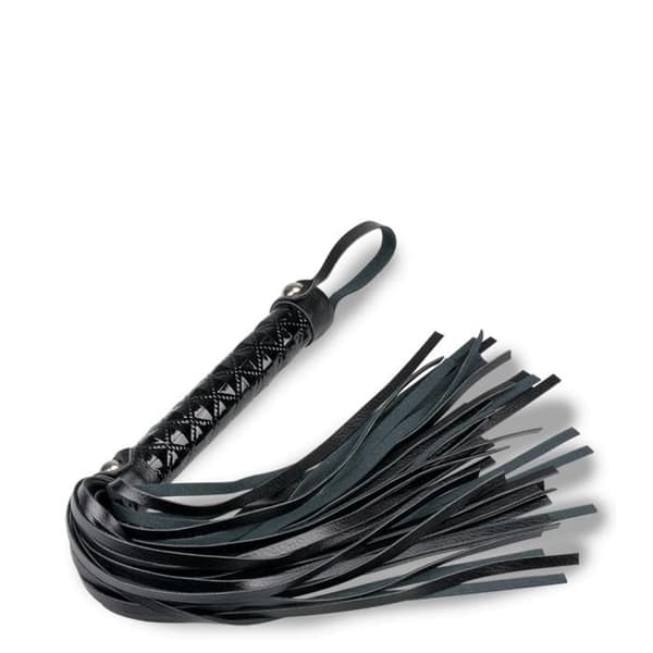 Liten martinet BDSM Foglighet - Svart