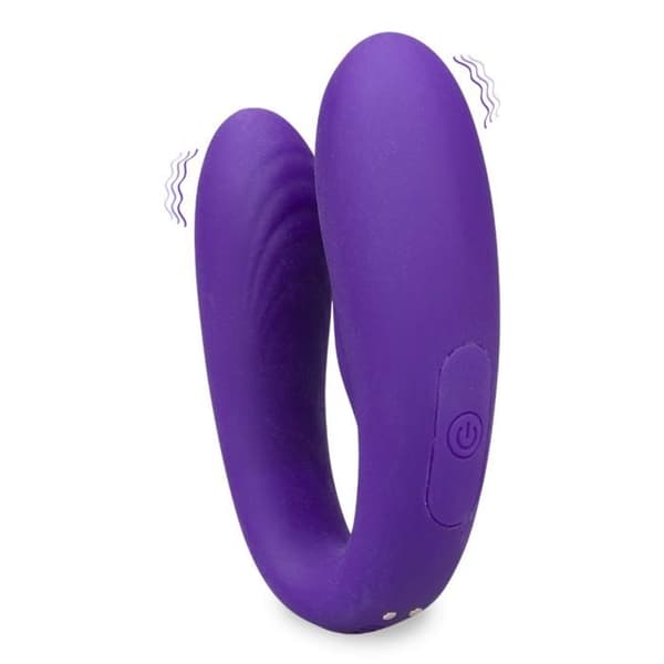 Paret vibrator Arrow - Mörklila