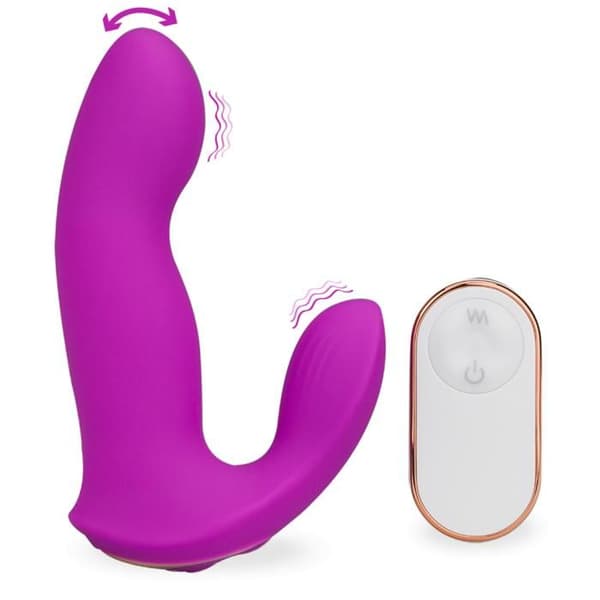 Anal vibrator Prostatastimulator med vibration och massage Mango - Lila