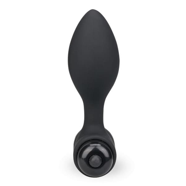 Buttplug anal vibrerande 10 lägen - Noir