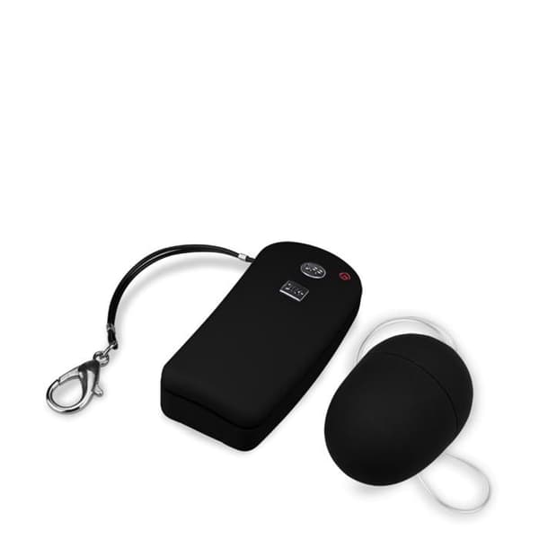 Fjärrstyrd vibrerande ägg Brava - S - Vibrator för par - Svart