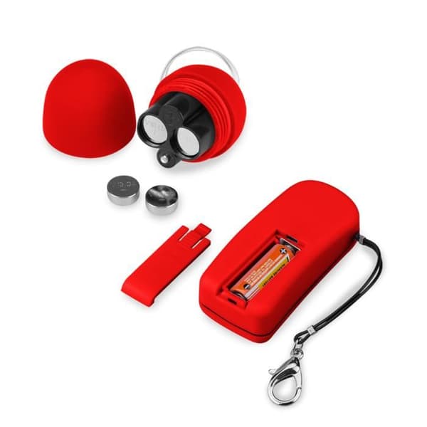Fjärrstyrd vibrerande ägg Brava - S - Vibrator för par - Röd