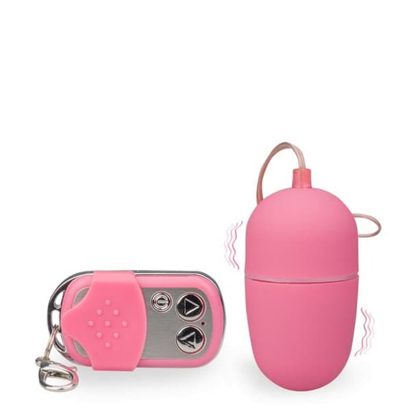 Fjärrstyrt vibrerande ägg - Vibrator för par - Ros