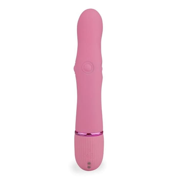 Rabbit vibrator med masserande noder Savannah - Rosa
