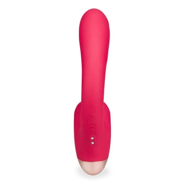 Kaninvibrator med tunga Feeling - Röd