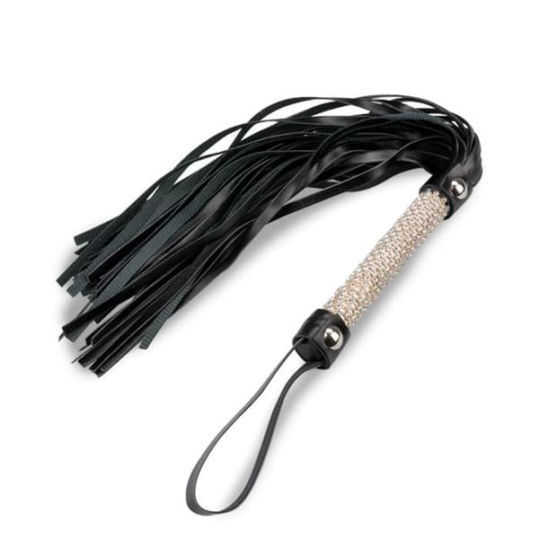 Liten martinet med strass - Silver