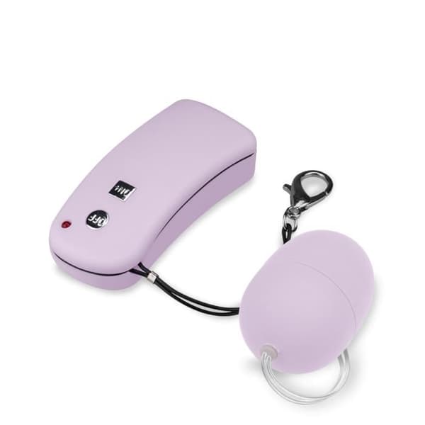Fjärrstyrd vibrerande ägg Brava - S - Vibrator för par - Lila