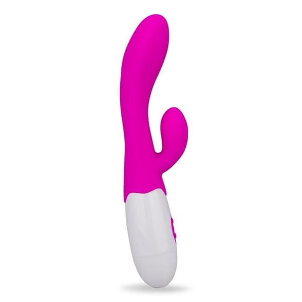 Rabbit vibrator silikon 30 hastigheter - Fuchsia
