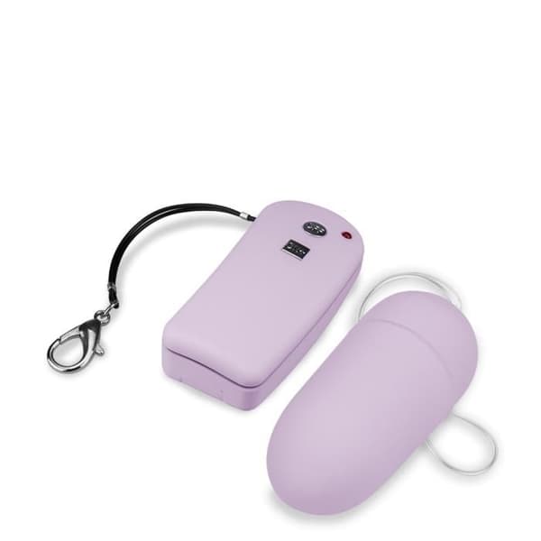 Fjärrstyrd vibrerande ägg Brava - L - Vibrator för par - Lila
