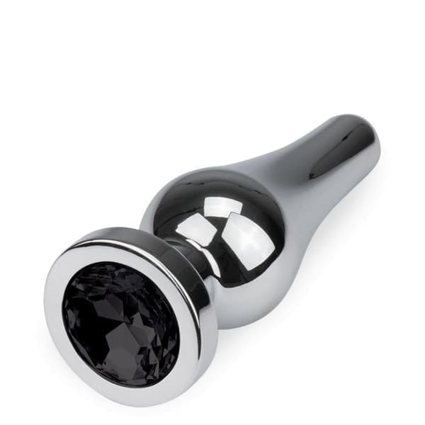 Metall analplugg Rocket M - 7 färger - Onyx