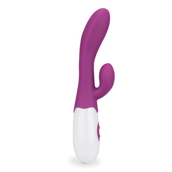 Rabbit vibrator silikon 30 hastigheter - Lila