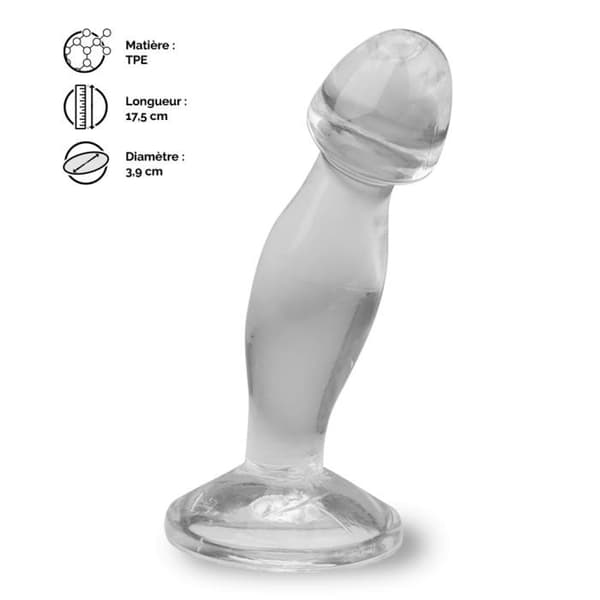Plug anal sugpropp Merlin - Crystal