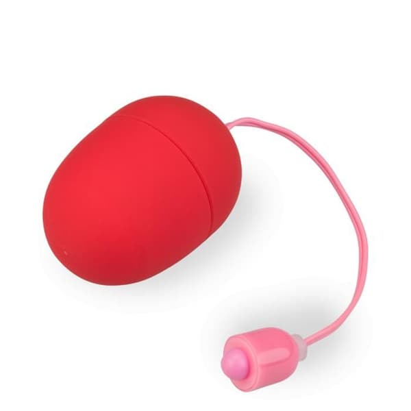 Vibrerande ägg Wiggle - S - Fjärrstyrd vibrator för par - Röd