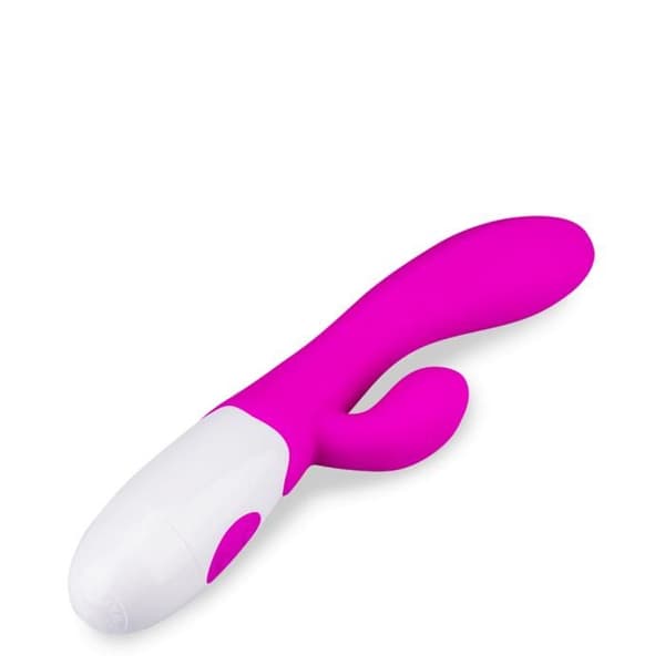 Rabbit vibrator silikon 30 hastigheter - Fuchsia