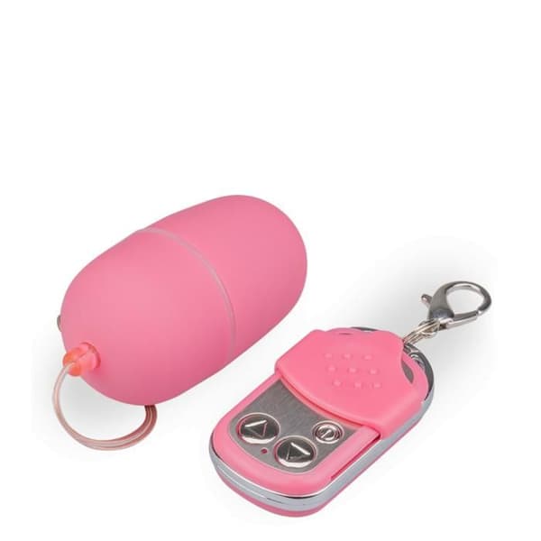 Fjärrstyrt vibrerande ägg - Vibrator för par - Ros