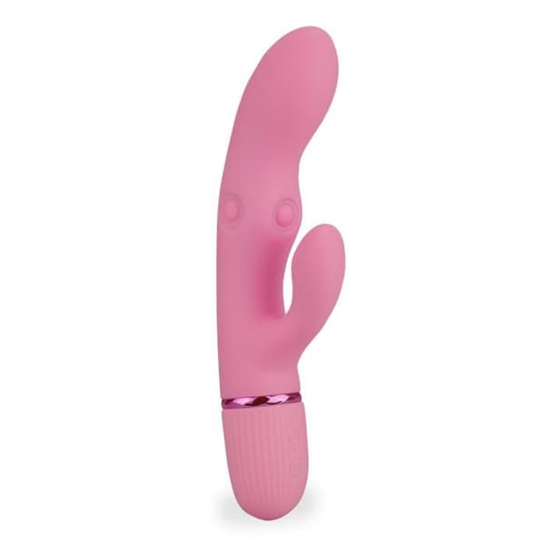 Rabbit vibrator med masserande noder Savannah - Rosa