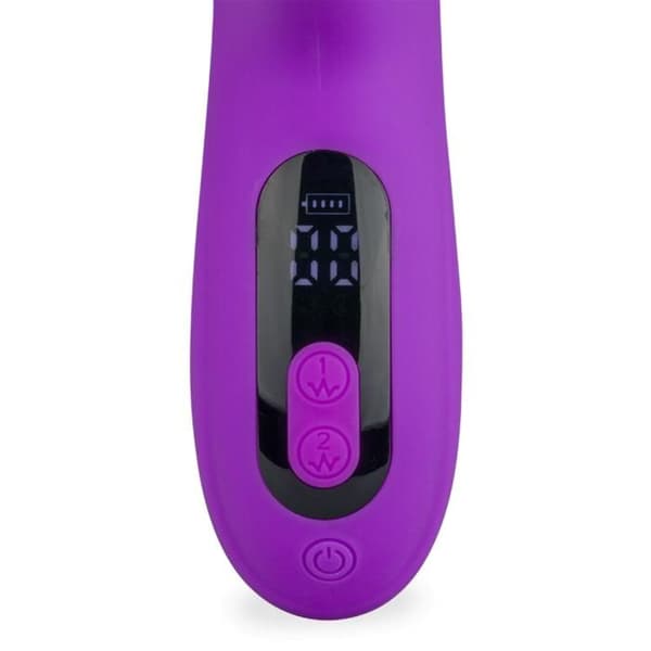 Rabbit vibrator med masserande noder Sira - Lila