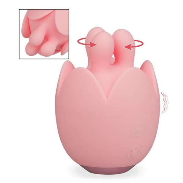 Vibrerande klitorisstimulator Diez - Rosa