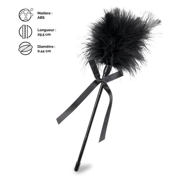 Dammvippa 29,5cm - Svart