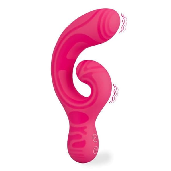 Mini vibrator kanin kraftfull Papaya - Rosa