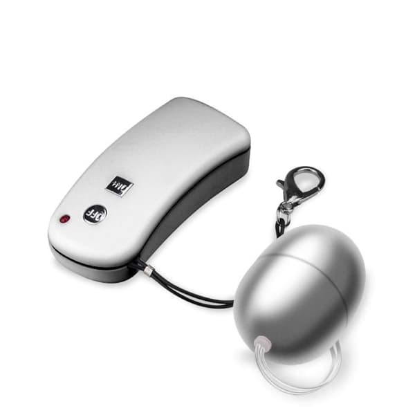 Fjärrstyrd Vibrerande Ägg Brava - S - Vibrator för par - Silver