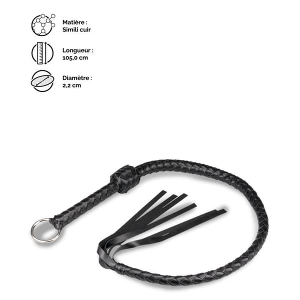 BDSM Piska 105,0cm - Svart