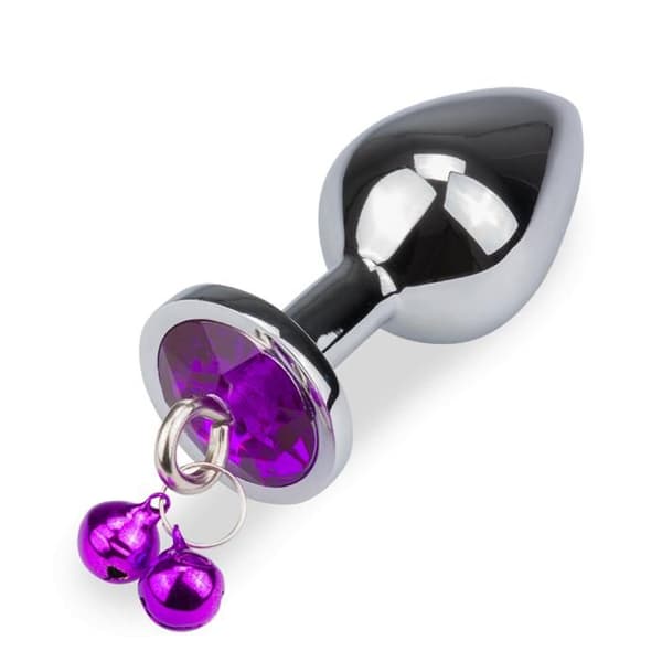 Rosebud bijou anal grelots - ametist