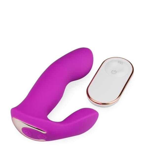 Anal vibrator Prostatastimulator med vibration och massage Mango - Lila