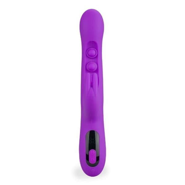 Rabbit vibrator med masserande noder Sira - Lila