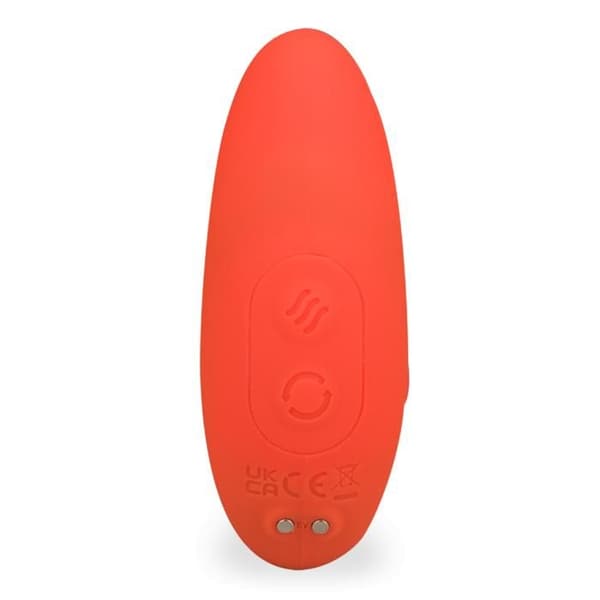 Plug anal med vibration och rotation SpinJoy - Orange