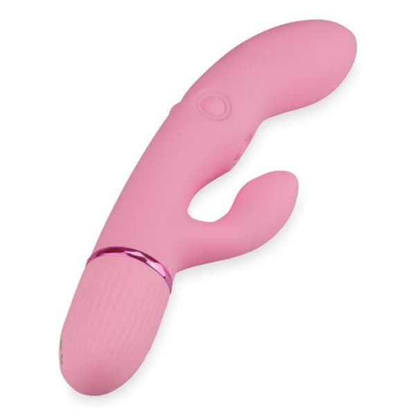 Rabbit vibrator med masserande noder Savannah - Rosa