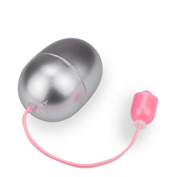 Vibrerande ägg Wiggle - S - Fjärrstyrd vibrator för par - Silver