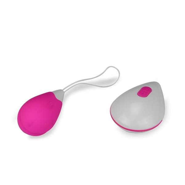 Fjärrstyrd vibrerande ägg Love Drop - Vibrator för par - Fuchsia