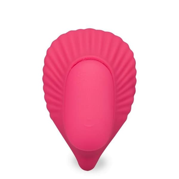 Kalsong gode snäcka vibrerande fjärrkontroll Vibrator för kvinnor och par - Rosa
