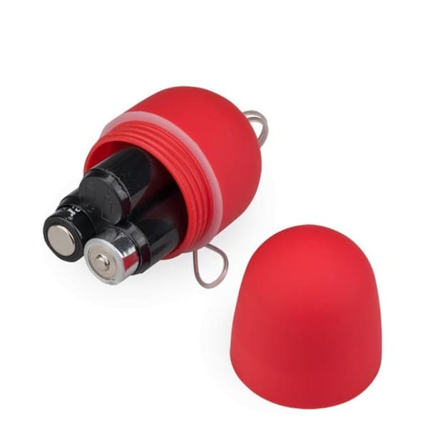 Fjärrstyrd vibroägg - Distanstvibrator för par - Röd