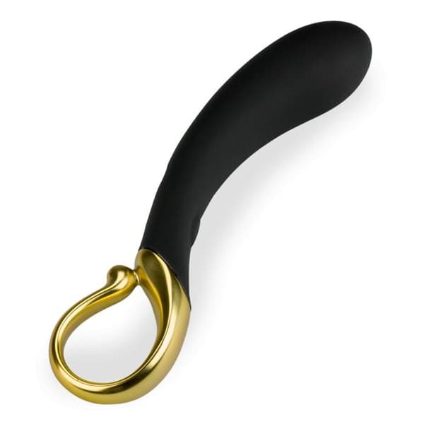 Ergonomisk mini-vibratör Crown - Svart