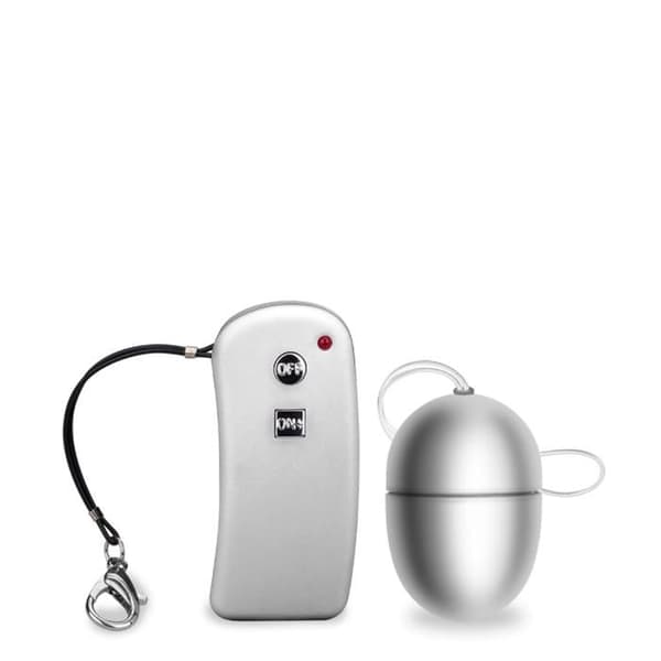 Fjärrstyrd Vibrerande Ägg Brava - S - Vibrator för par - Silver