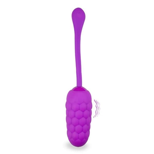 USB Vibrerande Ägg - Distanstvibrator för par - Lila