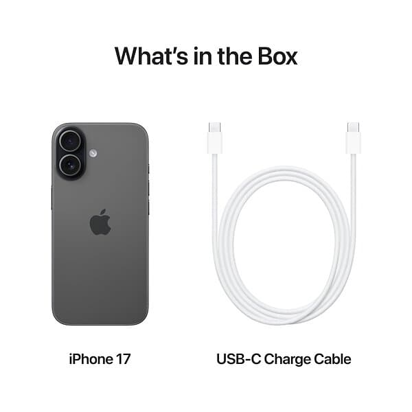 Apple iPhone 17 256GB Svart