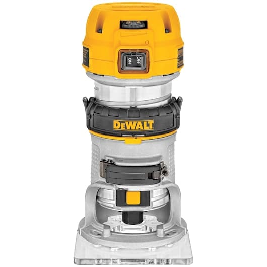 DeWALT 900W 8mm router med fast bas D26200-QS