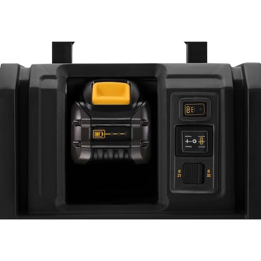 DeWALT 54V XR FLEXVOLT M-klass våt-/torrdammsugare - 2 x 6Ah DCV586MT2-QW