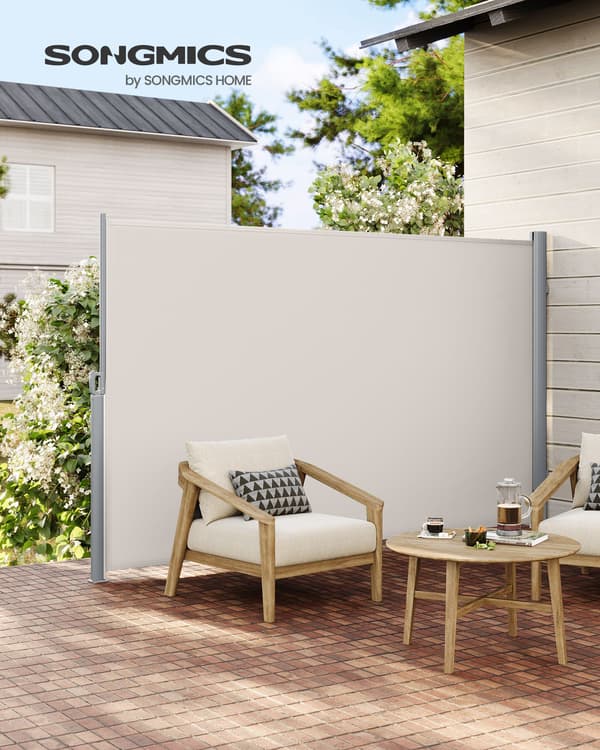 Side Markise, 180x300 cm, Beige