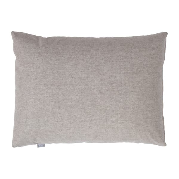 Golvpuff 60x80x16 cm Beige Tyg