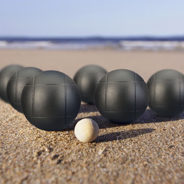 Boules sæt, 7,2 cm, Sort, Stål, Kodustaar
