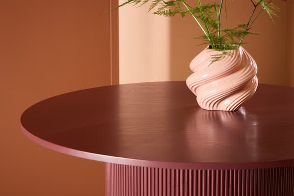 Spisebord, Lenox, Bourgogne, MDF